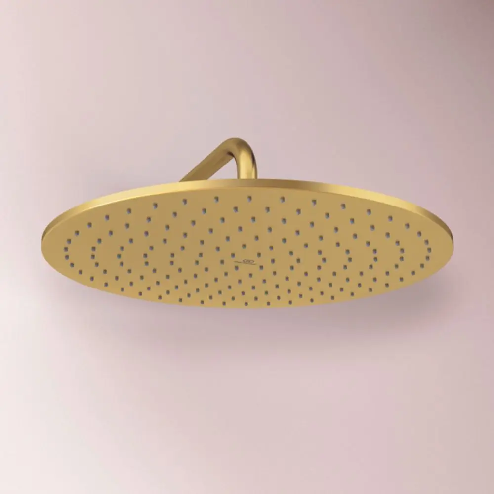 IS-Wandanschluss-Idealrain-400mm-Brushed-Gold-B9445A2 gallery number 6